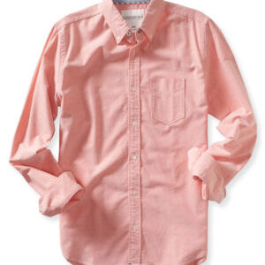 SHRT ID 023 -Casual white shirts, shirt Long Sleeve Solid Oxford Woven Shirt